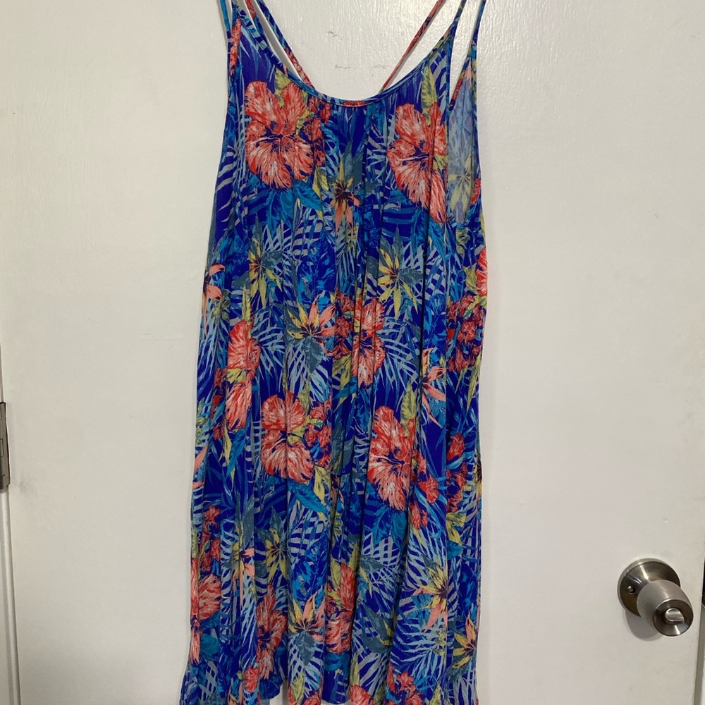 Roxy sun dress small floral print
